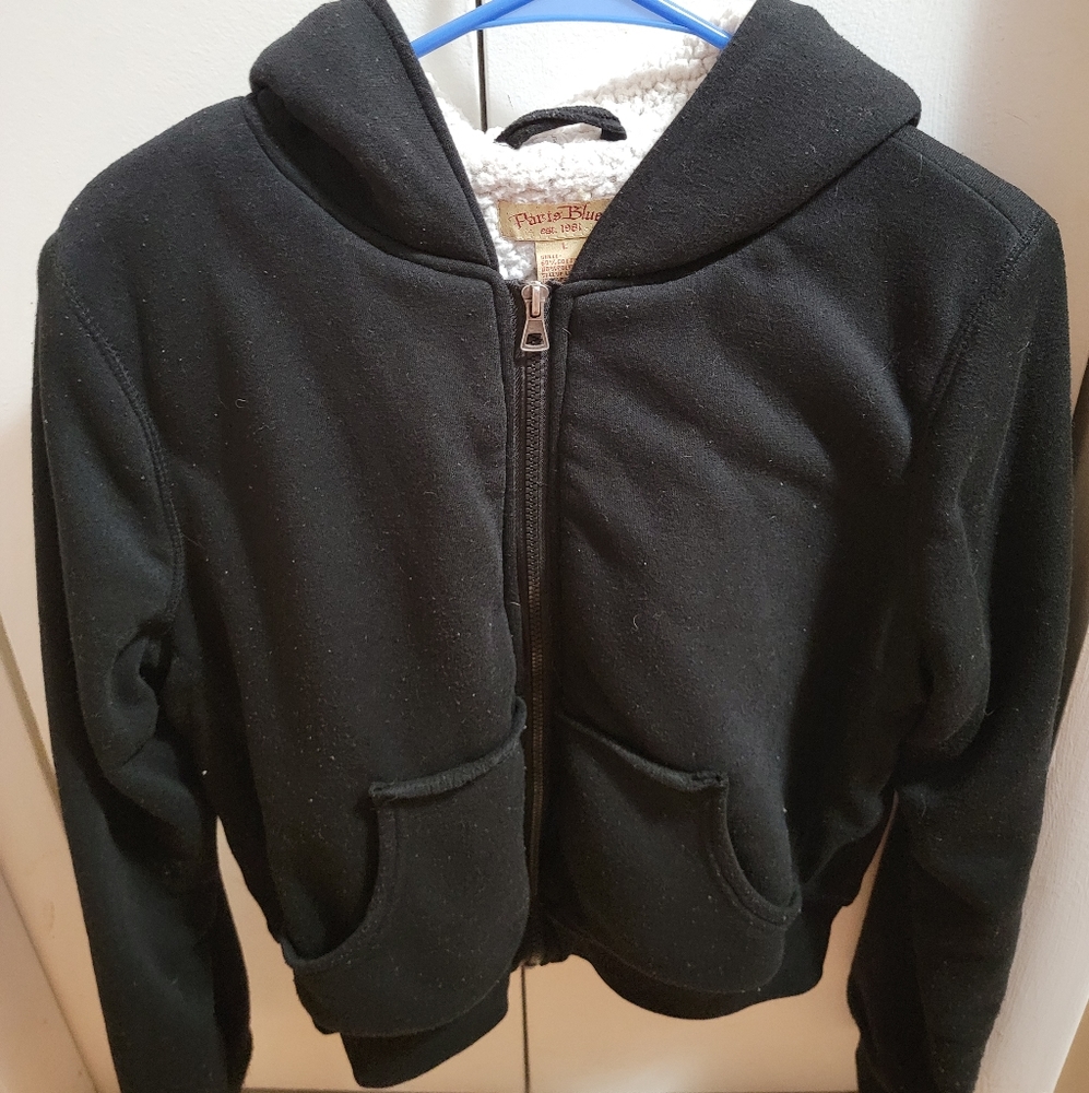 Black Paris Blues hoodie